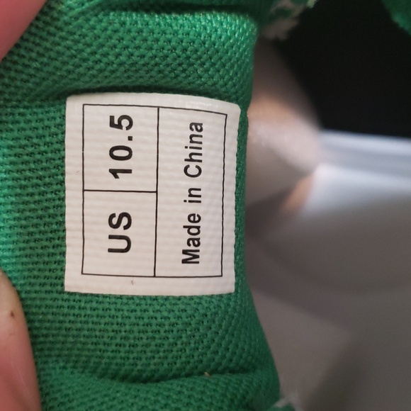 IIV Sneakers Mens Size 10.5 White Green Low Top Tennis Skate Nwt - Picture 10 of 10